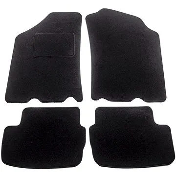 ACI textilné koberce pre LADA SAMARA 86-04  čierne (sada 4 ks) (2606X62)