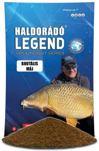 Haldorádó krmítková zmes legend groundbait 800 g - brutálna pečeň