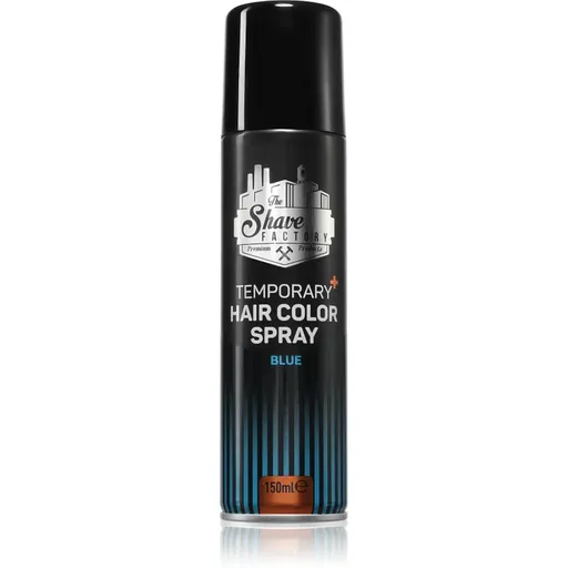 The Shave Factory Temporary Hair Color Spray sprej na vlasy odtieň Blue 150 ml