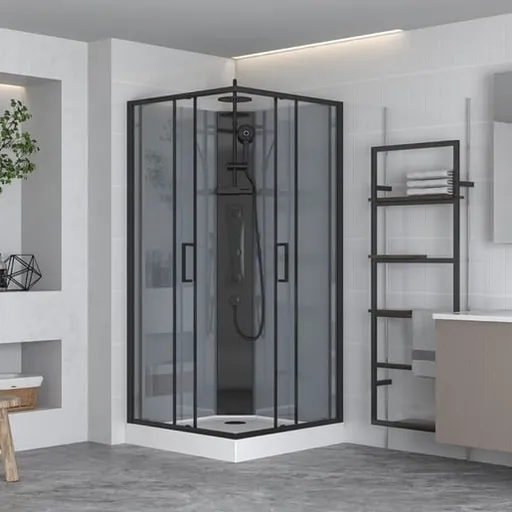 Sprchový box štvorec 90x90 cm SAT Project SATPROBOXQ90CT