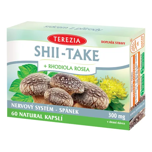 Terezia Company Shii Take + Rhodiola Rosea 60 kapsúl