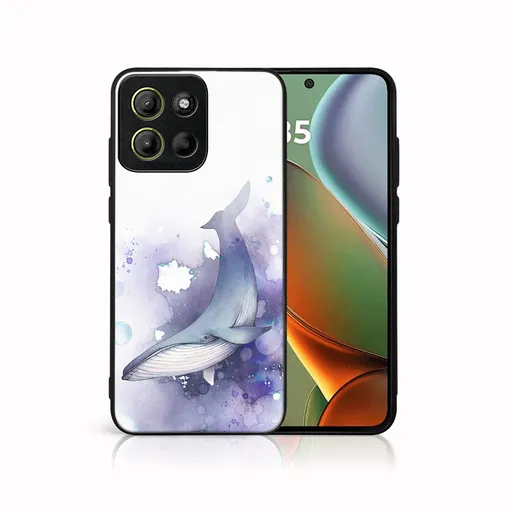 MY ART Ochranný kryt pre Motorola Moto G15 / Moto G15 Power WHALE (242)