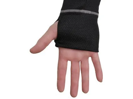 Tričko COOLDRY, funkčné, dlhý rukáv, pánske, čierno-šedé, veľ. S