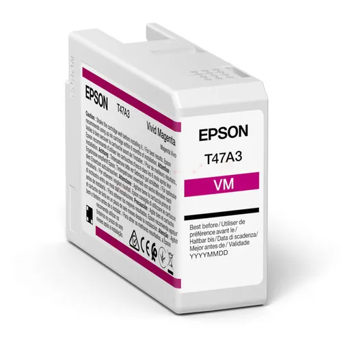 Epson C13T47A30N purpurová (magenta) originálna cartridge