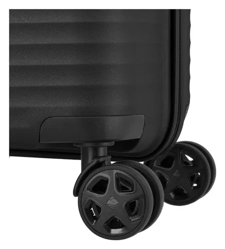 Palubný kufor Travelite Air Stripe S Slim Black