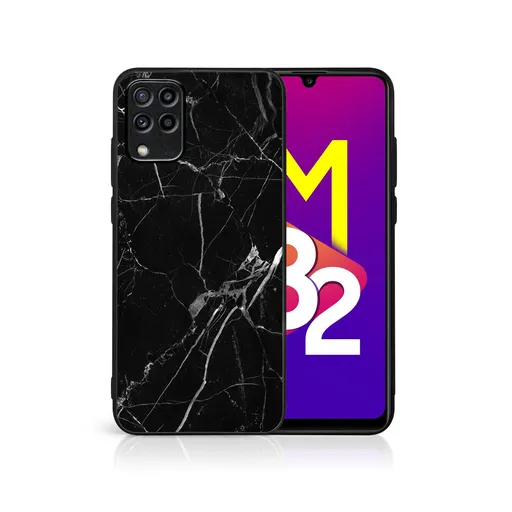 MY ART Ochranný kryt pre Samsung Galaxy M53 5G BLACK MARBLE (142)