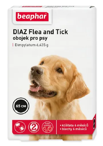 Beaphar DIAZ antiparazitný obojok pre psy 65cm