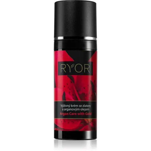 RYOR Argan Care with Gold výživný krém so zlatom a argánovým olejom 50 ml