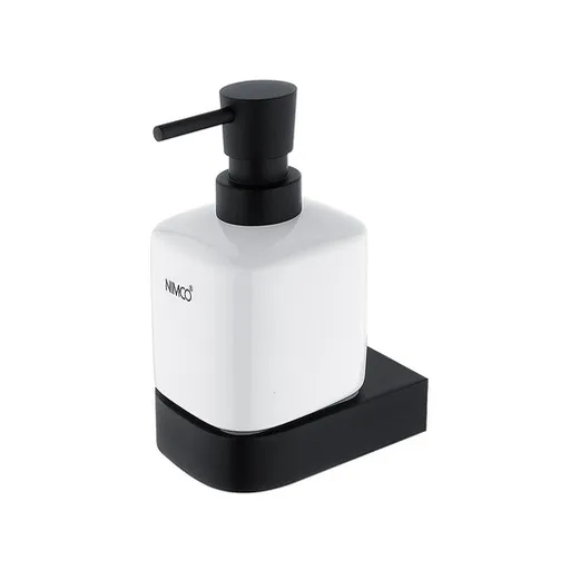 Nimco Nikau dávkovač mydla čierny mat NKC30031KT90