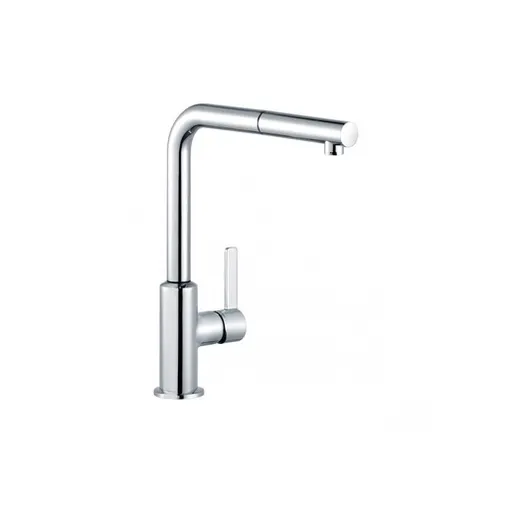 Kludi L-INE S drezová batéria s vyťahovacou sprškou chróm 408510575