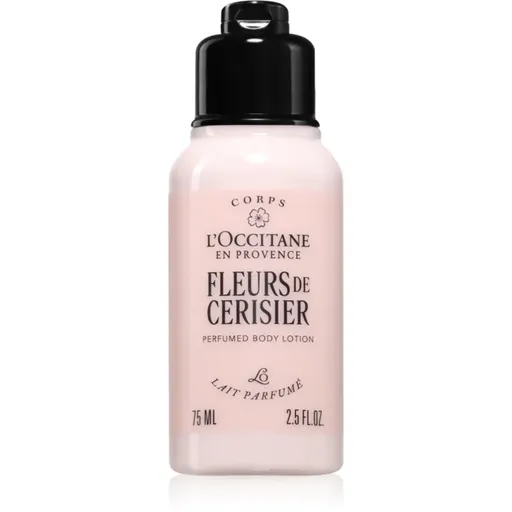 L’Occitane Fleurs de Cerisier Perfumed Body Lotion parfumované telové mlieko kvet čerešne 75 ml