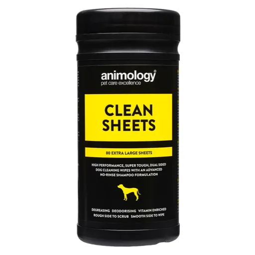 ANIMOLOGY Čistiace obrúsky extra veľké pre psov 80 kusov