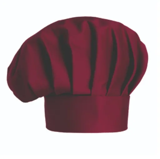 EGOCHEF Kuchárska čiapka EGOchef vysoká - bordová