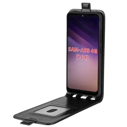 Vyklápacie puzdro Samsung Galaxy A03 čierne