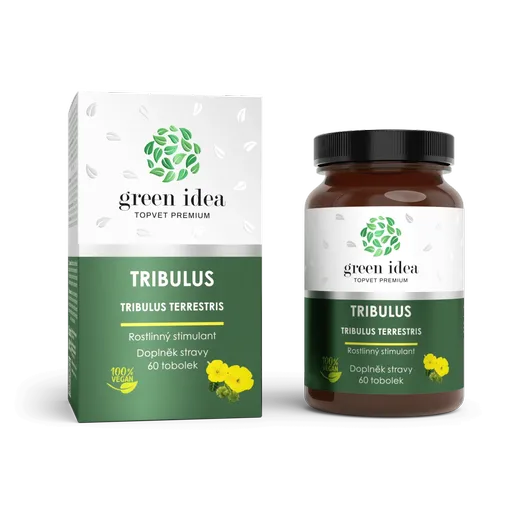 Tribulus - bylinný extrakt - 60 kapsúl - Green idea