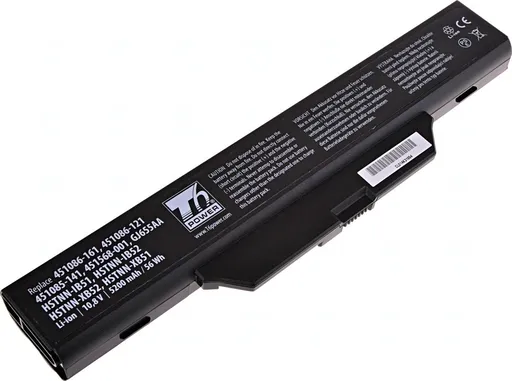 Batéria T6 Power pre HP Compaq 6530s, 6535s, 6720s, 6730s, 6735s, 6820s, 6830s, 5200mAh, 56Wh, 6cell
