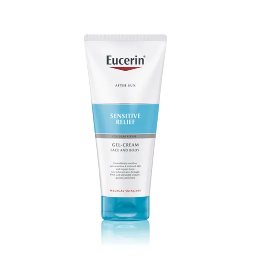 EUCERIN Sensitive Relief regeneračný gélový krém po opaľovaní 200 ml