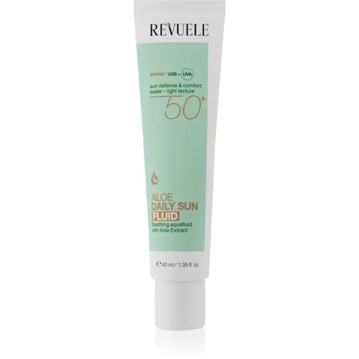 Revuele Aloe Daily Sun Fluid SPF 50+ ľahký ochranný fluid SPF 50+ 40 ml