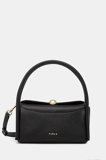 Kožená kabelka Furla Nicole Mini Boston Bag