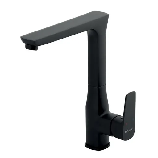 Novaservis Metalia 58 drezová batéria s otočným ramienkom čierna 58714,5 58714.5