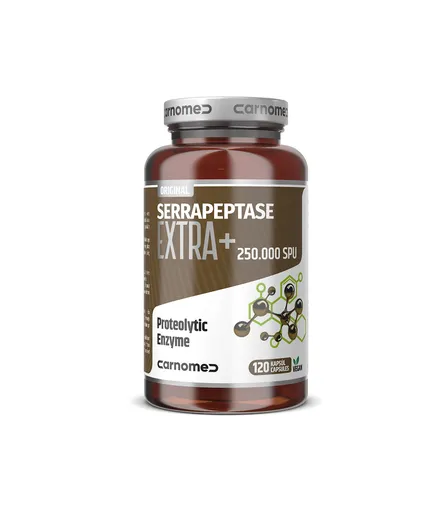 Carnomed Serrapeptase Extra 250.000SPU 120 kapsúl