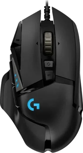 Logitech Herná myš G502 Hero, USB, Drôtová USB, 16000 DPI, čierna