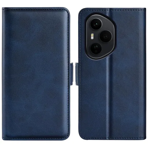 SIDE Peňaženkové puzdro pre Honor 400 Pro 5G modré