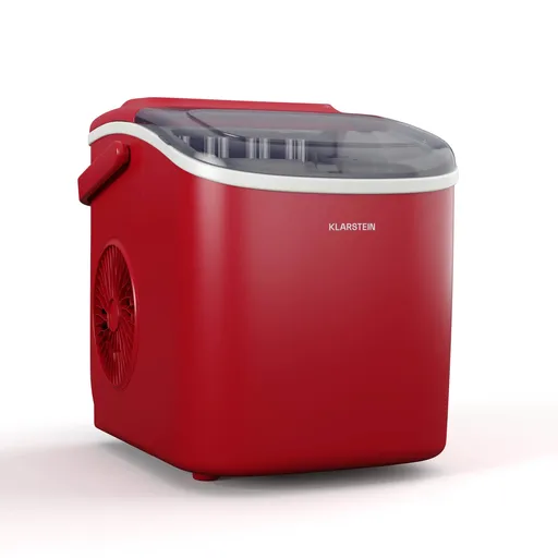 Klarstein Caldwell výrobník kociek ľadu, 12 kg kociek ľadu/deň, plne automatický, LED displej, jednoduché čistenie