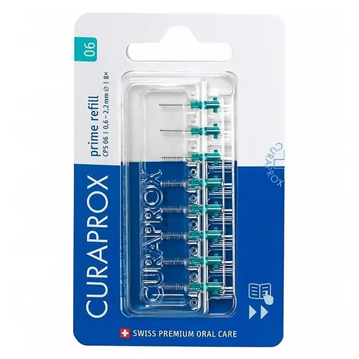 CURAPROX CPS 06 prime refill medzizubná kefka 8 ks