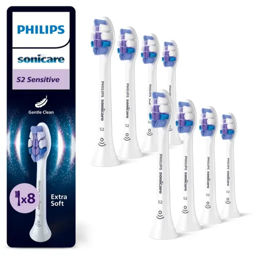 Philips Sonicare Sensitive HX6058/87 náhradné hlavice na zubnú kefku 8 ks