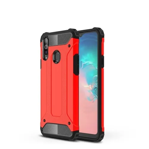 TOUGH Ochranný kryt Samsung Galaxy A20s červený