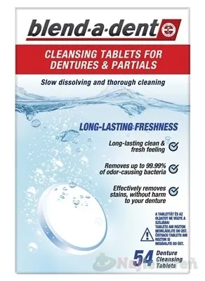 Blend-a-Dent čisticí tablety Freshness 54 ks