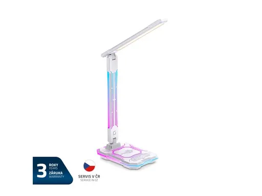 Lampa stolná GETI GTL106W s RGB podsvietením