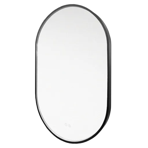Mereo Zrkadlo oválne 50x80 cm, LED osvetlenie a odhmlievanie CN170