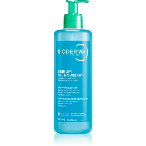 Bioderma Sébium Gel Moussant čistiaci gél pre mastnú a zmiešanú pleť 500 ml