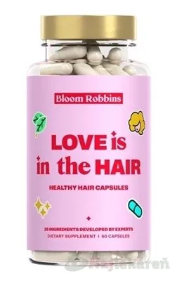 Bloom Robbins Love is in the Hair Healthy Hair Capsules 60 ks