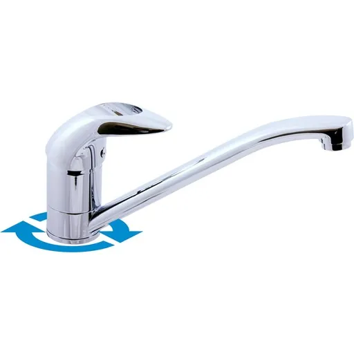 RAV SLEZÁK Vltava drezová batéria s otočným ramienkom chróm V105.0