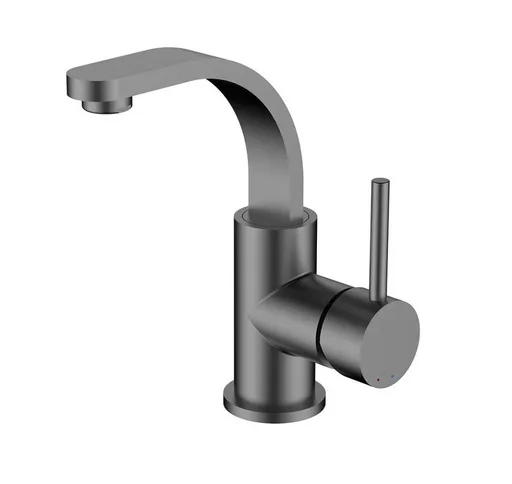 BESCO - Stojanková umývadlová batéria DECCO II Grafitová BABUDIIGR