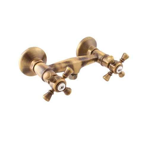 RAV SLEZÁK Morava sprchová batéria 100 mm stará mosadz MK380.0SM