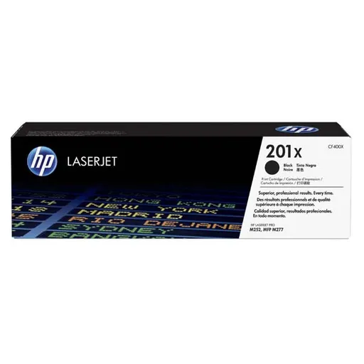 HP CF400X - originálny toner HP 201X, čierny, 2800 strán