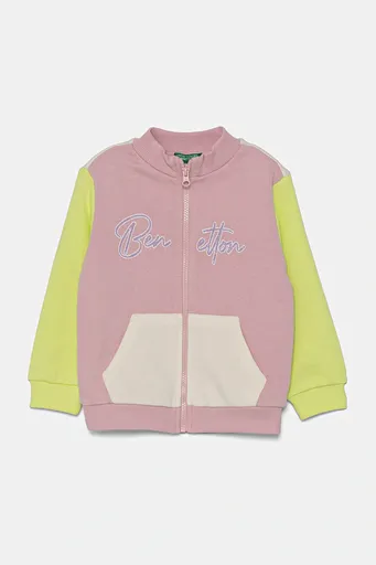 Detská bavlnená mikina United Colors of Benetton