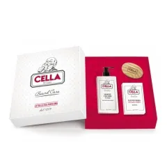Cella Milano olej na fúzy 50 ml + šampón a kondicionér 200 ml + kefa na fúzy darčeková sada