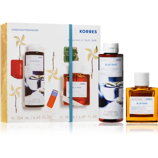 Korres Blue Sage darčeková sada unisex s parfumáciou