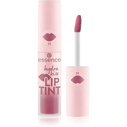 essence Hydra Kiss LIP TINT farba na pery odtieň 02 Vintage Rose 4 ml