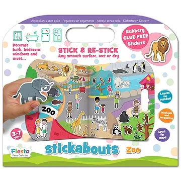 Fiesta Crafts – Zábavné prelepy – Zoologická záhrada (5034309115979)