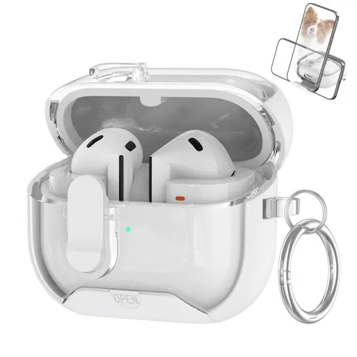 STARCHAIN Ochranné puzdro pre Samsung Galaxy Buds 3 / Buds 3 Pro biele