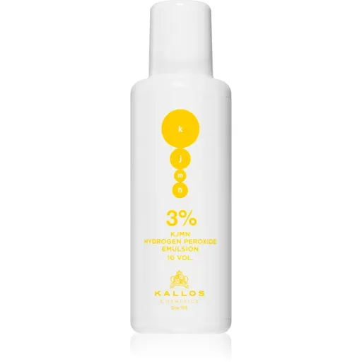 Kallos KJMN Professional Hydrogen Peroxide aktivačná emulzia 3 % 10 vol. pre profesionálne použitie 100 ml