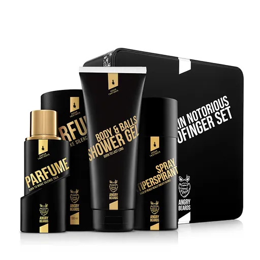 ANGRY BEARDS Notorius Urban Twofinger Darčekové balenie pre mužov