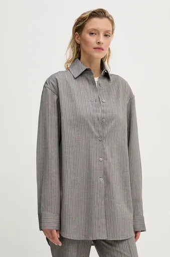 Košeľa Remain Herringbone Overshirt