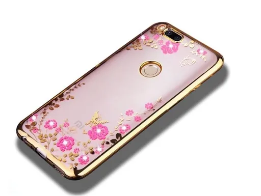 BLOOM TPU obal Huawei P Smart zlatý